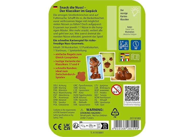 Haba Snack die Nuss!