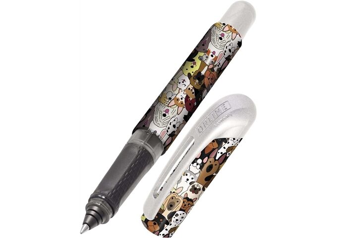 ONLINE Tintenroller College Fluffy Dogs