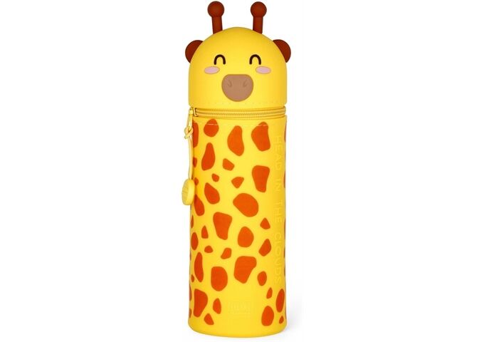 Legami KAWAII 2-IN-1 SOFT SILICONE PENCIL CASE - Giraffe