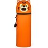 Legami KAWAII 2-IN-1 SOFT SILICONE PENCIL CASE - Tiger