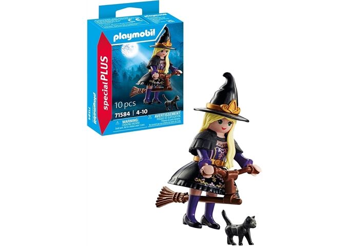 Playmobil Hexe mit Katze