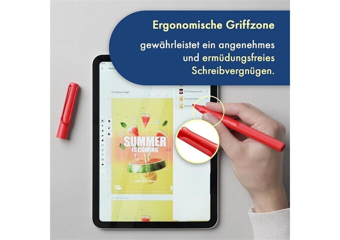 Lamy Stylus Pen note+ safari red