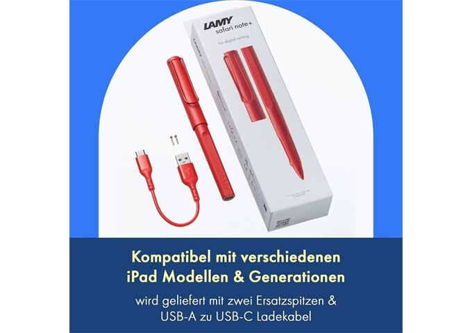 Lamy Stylus Pen note+ safari red