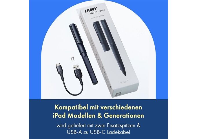 Lamy Stylus Pen note+ safari steel black