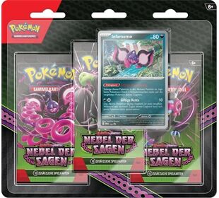Amigo Pokémon KP06.5 3er-Pack Blister