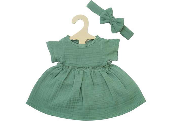  Pu-Kleid m. Haarband, 35-45cm