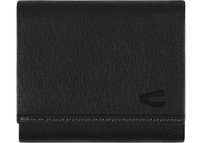 Camel ATLANTA SMALL FLAP WALLET 4431-060 BLACK
