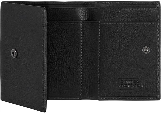 Camel ATLANTA SMALL FLAP WALLET 4431-060 BLACK