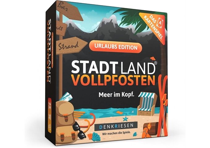 Denkriesen STADT LAND VOLLPFOSTEN Urlaub Karte