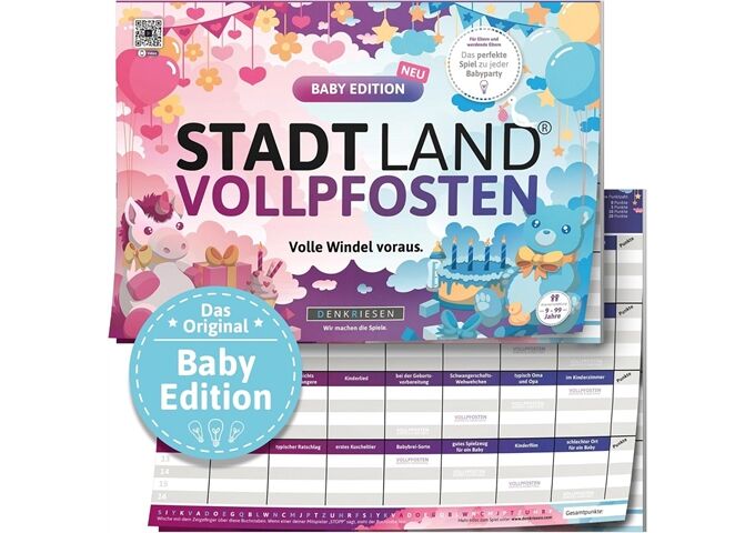 Denkriesen STADT LAND VOLLPFOSTEN® Volle Windel voraus