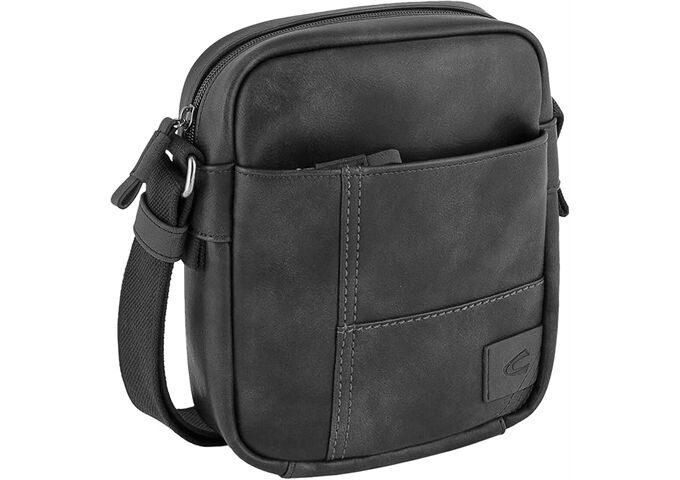 Camel Laos Umhängetasche schwarz