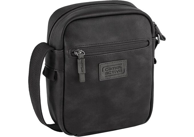 Camel Laos Umhängetasche schwarz