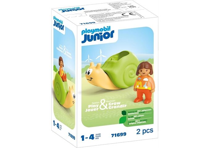 Playmobil Junior Schaukelschnecke Mit Rasselfunkt