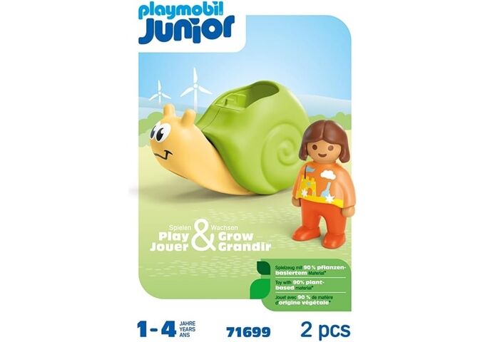 Playmobil Junior Schaukelschnecke Mit Rasselfunkt