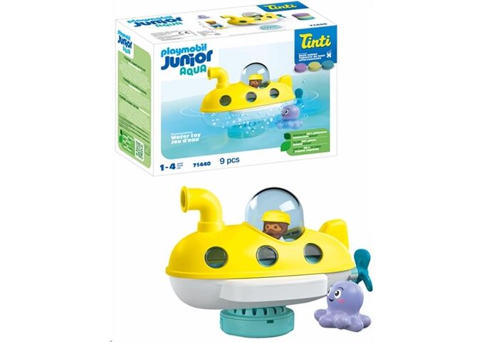 Playmobil 1.2.3 Aqua & Tinti Buntes U-Boot