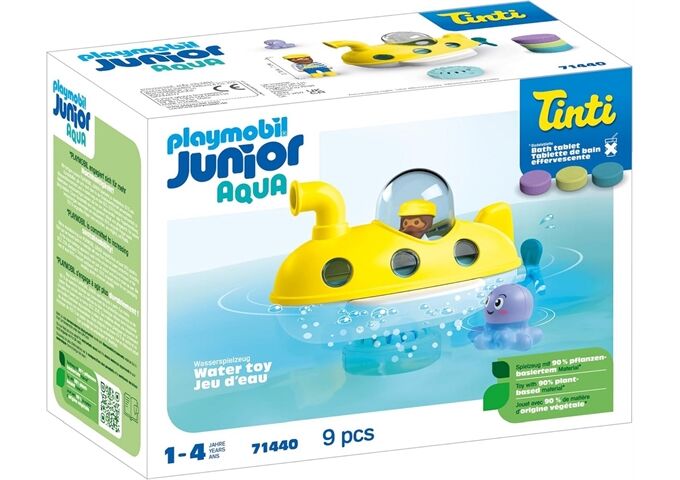 Playmobil 1.2.3 Aqua & Tinti Buntes U-Boot