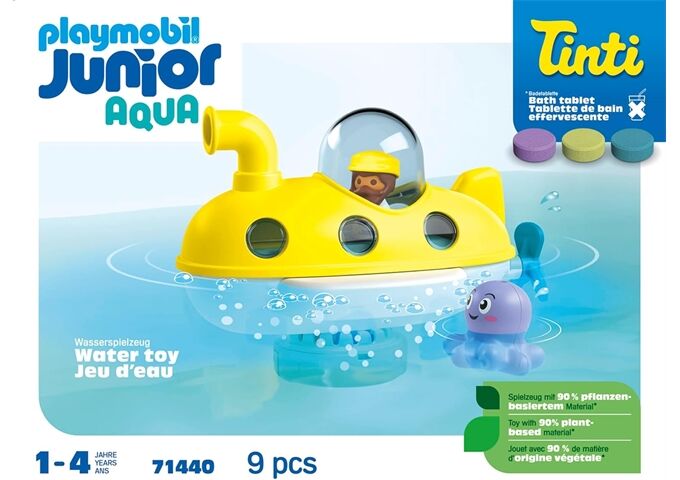 Playmobil 1.2.3 Aqua & Tinti Buntes U-Boot