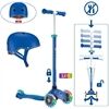 Globber GLOBBER PRIMO PLUS LIGHTS incl. Helm, blau-türkis