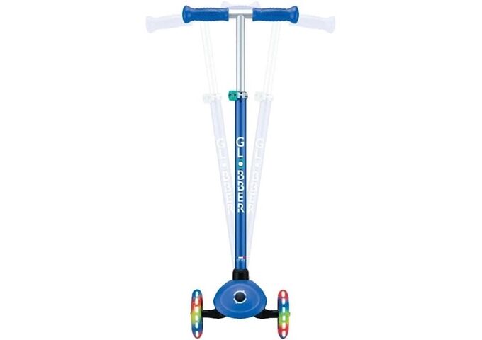 Globber GLOBBER PRIMO PLUS LIGHTS incl. Helm, blau-türkis