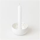 Räder Kerzenschälchen Punkte D.9,4cm, H.5cm