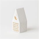  LED Häuschen Zuhause L.5cm, B.5cm,H.11cm