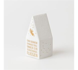  LED Häuschen Zuhause L.5cm, B.5cm,H.11cm