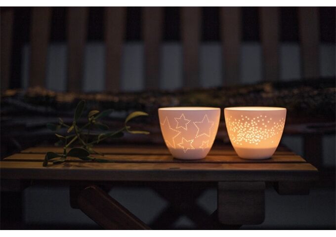 Räder LIVING Poesielicht Engel Gold d:9,5cm H:9cm