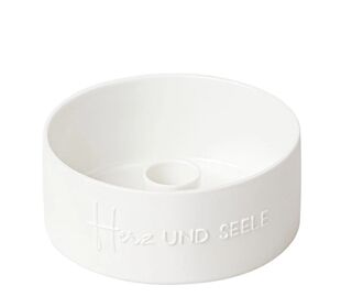 Räder Mini Porzellankranz Herz und SeeleD.12cm, H.5cm