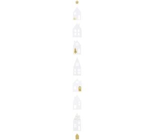 Räder Häuschenkette Winterstadt lang L 83,5cm