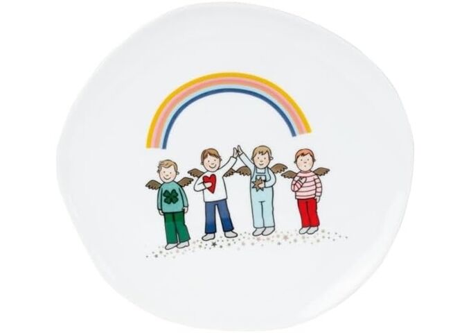 Räder Himmlische Brüder Teller Dia 14cm