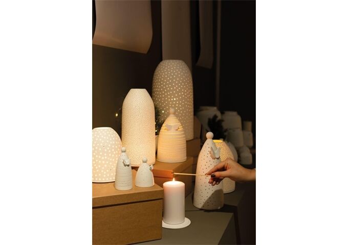 Räder Mini LED Lichtengel Design 1 D 5,7cm H 8,2cm