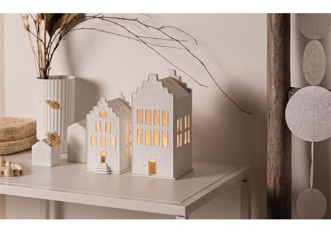 Räder Lichthaus Großes Backsteinhaus 9x9,5x21cm