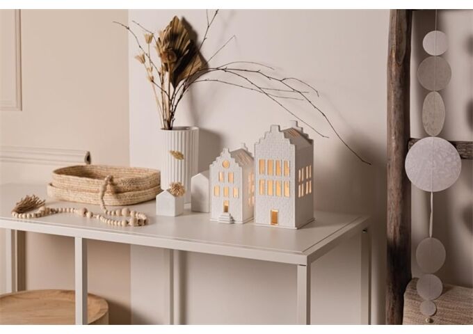 Räder Lichthaus Kleines Backstein- haus 7,5x8x16cm