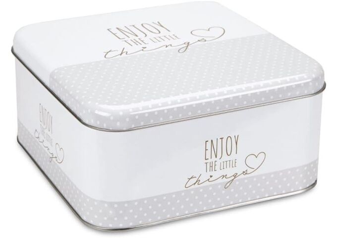 Städter Enjoy the little things 16,5 x 16,5cm / H 8 cm Bu