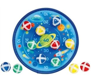 Goki Klett-Dartscheibe Weltall