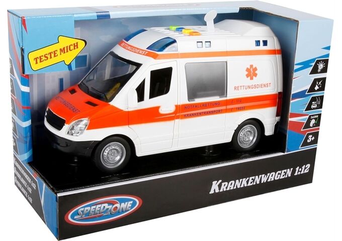 Vedes Speedzone D/C Krankenwagen mit Licht & Sound