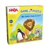 Haba Games meets Puzzle - Wo leben Löwe & Co. ?