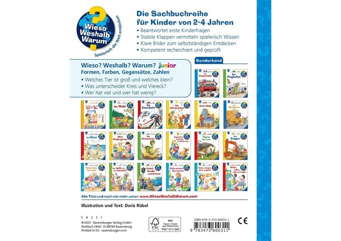 Ravensburger Wieso Weshalb Warum Sonderband junior