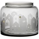 Räder Wintervase Häuser 19cmx15,5cm