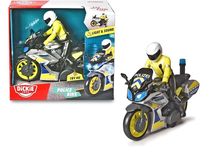 Dickie Toys Police Bike