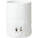 Räder Schneetag Vase Schnee ballschlachtD.13cm, H.16,5cm