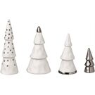 Räder WINTERZEIT Weihnachtswald Set 4 Stk. silber