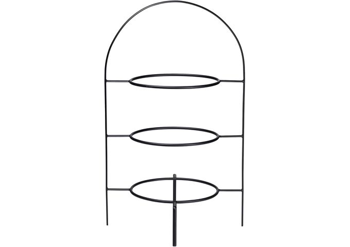 ASA ligne noire Etagere 3-stufig für Essteller, schwar