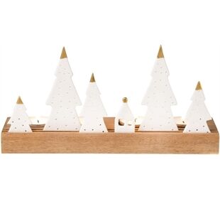 Räder LIVING Lichtobjekt Tannen 25x7x13cm