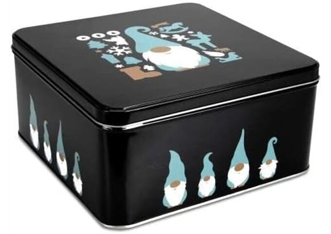 Städter Wichtel 21 x 21 cm / H 10 cm Bunt Quadratisch