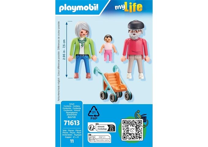 Playmobil Großeltern mit Baby