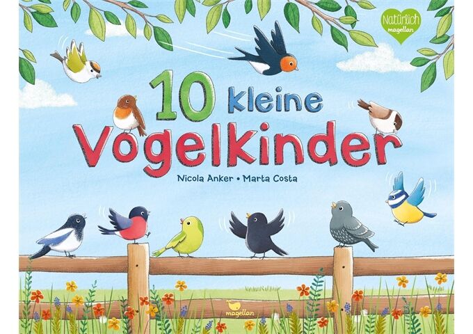 Magellan 10 kleine Vogelkinder