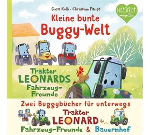  2 Buggybücher Traktor Leonard