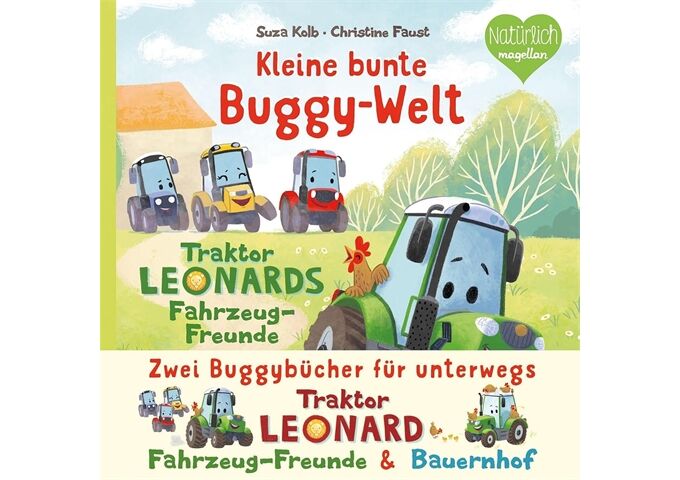  2 Buggybücher Traktor Leonard