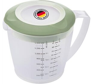 Westmark Rührbecher mit Deckel, »Helena«, 1,4 l, mint-grün